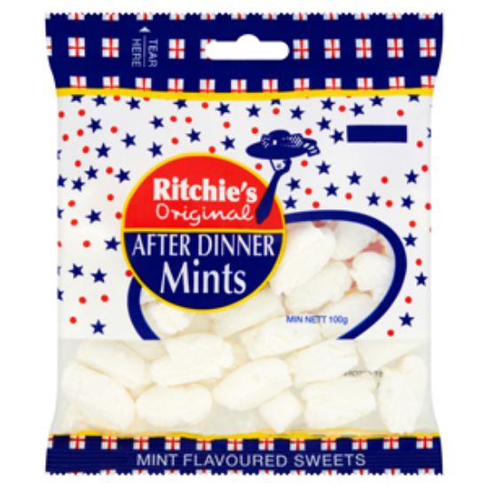 Picture of Bags After Dinner Mints Ritchies 80g x18